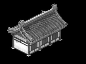 architecture-side room 02 3D Model
