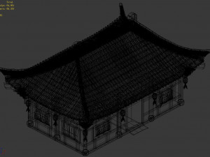 architecture-desert-chinese ancient architecture 12 Modelo 3D