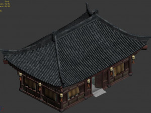 architecture-desert-chinese ancient architecture 12 Modelo 3D
