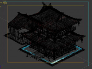 architecture-shang dynasty-music shop-25 3D Model