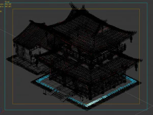 architecture-shang dynasty-music shop-25 3D Model