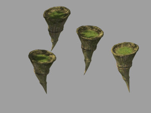 elf-forest-tree city-platform 14 3D Model