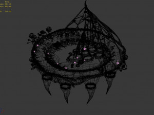 elf-forest-tree heart city-platform Modelo 3D