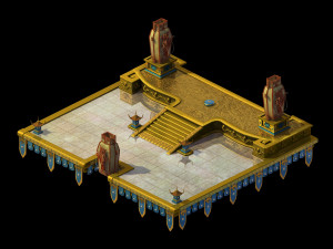 landscape-guangmu tianwang-tianshang square 32 3D Model
