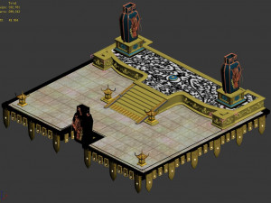 landscape-guangmu tianwang-tianshang square 32 3D Model