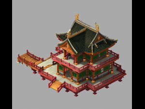 restaurant-brothel-peony square 3D Model