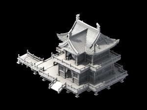 restaurant-brothel-peony square 3Dモデル