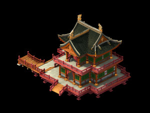 restaurant-brothel-peony square 3Dモデル