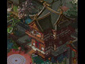 restaurant-brothel-peony square 3Dモデル