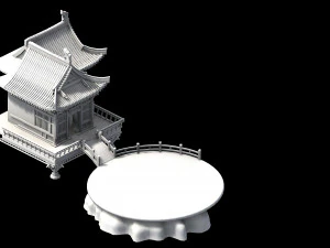 restaurant-brothel-peony square 02 3D Model