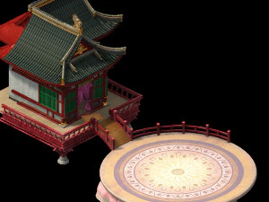restaurant-brothel-peony square 02 3D Model