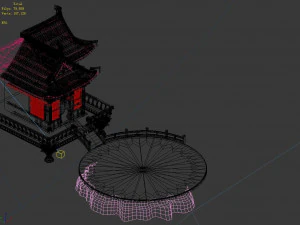 restaurant-brothel-peony square 02 3D Model