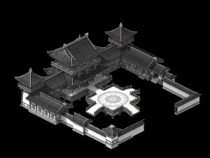 restaurant-yonglefang 01 3D 模型