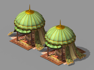 army-banquet-big food props 02 Modèle 3D