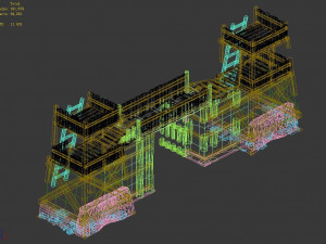 barracks-gate 301 Modelo 3D