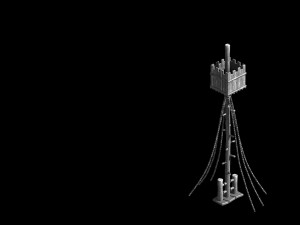barracks-lookout 75 Model 3D
