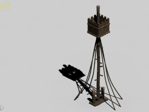 barracks-lookout 75 Model 3D