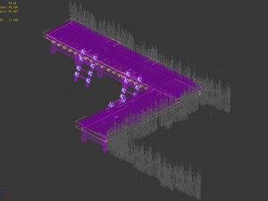 barracks-floating terrace 25 3D Модель