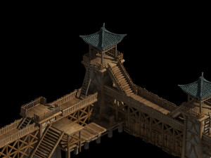 barracks-dam 75 Model 3D
