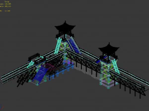 barracks-dam 75 3D Model