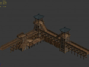 barracks-dam 75 Model 3D