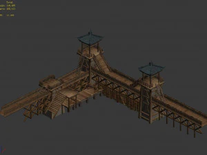 barracks-dam 75 3D Model