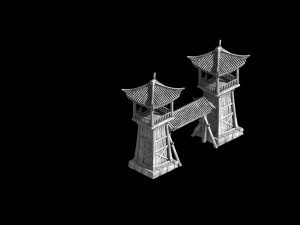 barracks-tower 75 3D Модель