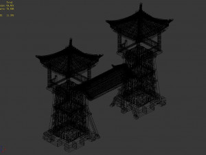 barracks-tower 75 3D Модель