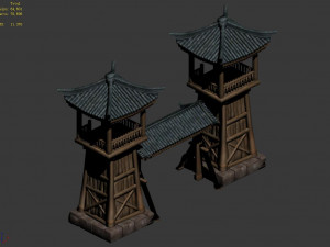 barracks-tower 75 3D Модель