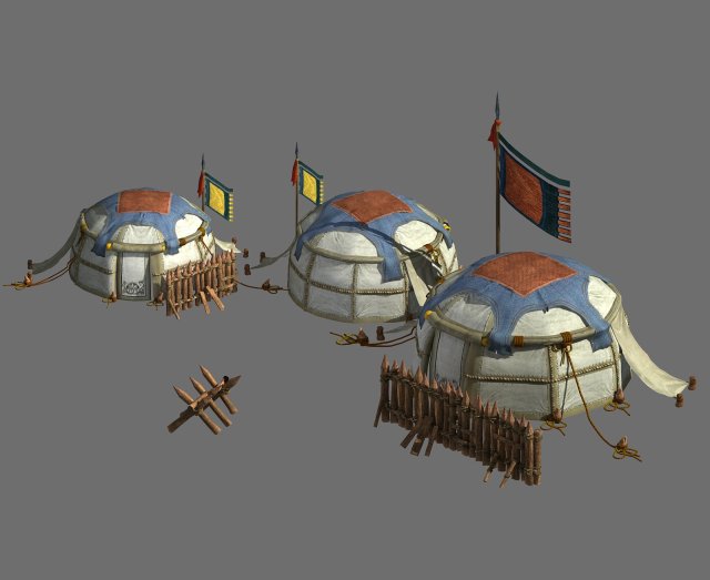 barracks-vision 25 Modello 3D .c4d .max .obj .3ds .fbx .stl .blend
