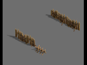 barracks-fence 31 3D मॉडल