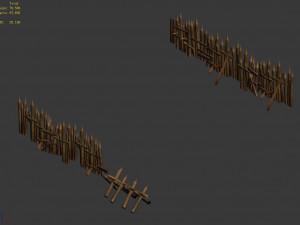 barracks-fence 31 3D Model