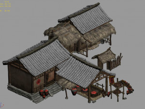 history-historic site-tianlufang 12 3D 모델