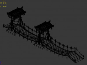 pavilion-boardwalk 0132 3D-Modell