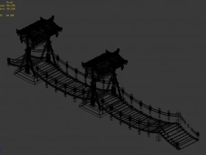pavilion-boardwalk 0132 3D Model