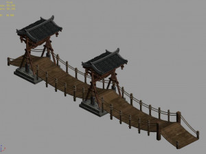 pavilion-boardwalk 0132 3D-Modell