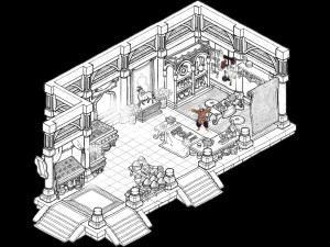 tourism-shop design-spice shop 01 3D Model