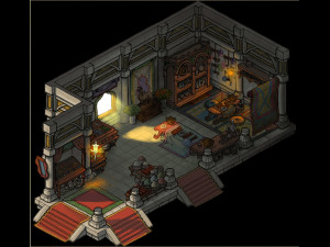 tourism-shop design-spice shop 01 3D Model