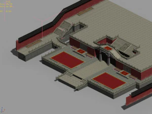 ming dynasty-guozijian-surface 12 3D Model