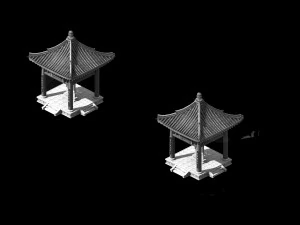 ming dynasty-guozijian-fangting 12 3D Model