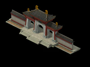 ming dynasty-imperial college 3D Model