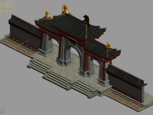 ming dynasty-imperial college 3D Model