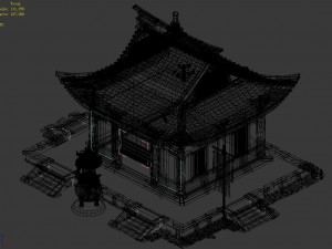 ming dynasty-hongmen-liandan room 12 3D Model