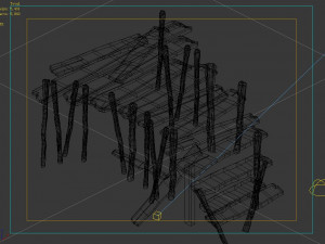 plank-bridge 12 3D Model