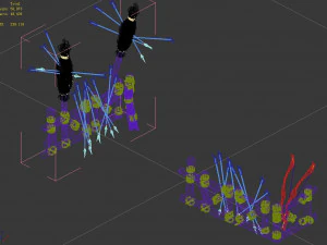 wood-guard-fence-arrow 01 3D Model