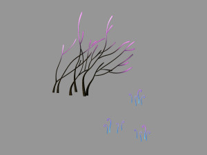 baihua valley-plant-fluorescence 3D Model