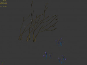 baihua valley-plant-fluorescence 3D Model