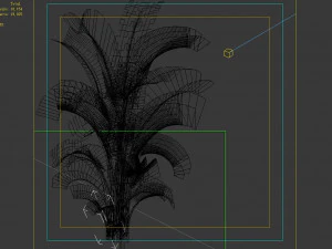 hundred forests-plants-banana tree 01 3D Model
