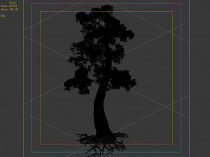 hundred forests-plants-cypress 3Dモデル