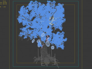 hundred forests-plants-jackfruit 21 3D Model
